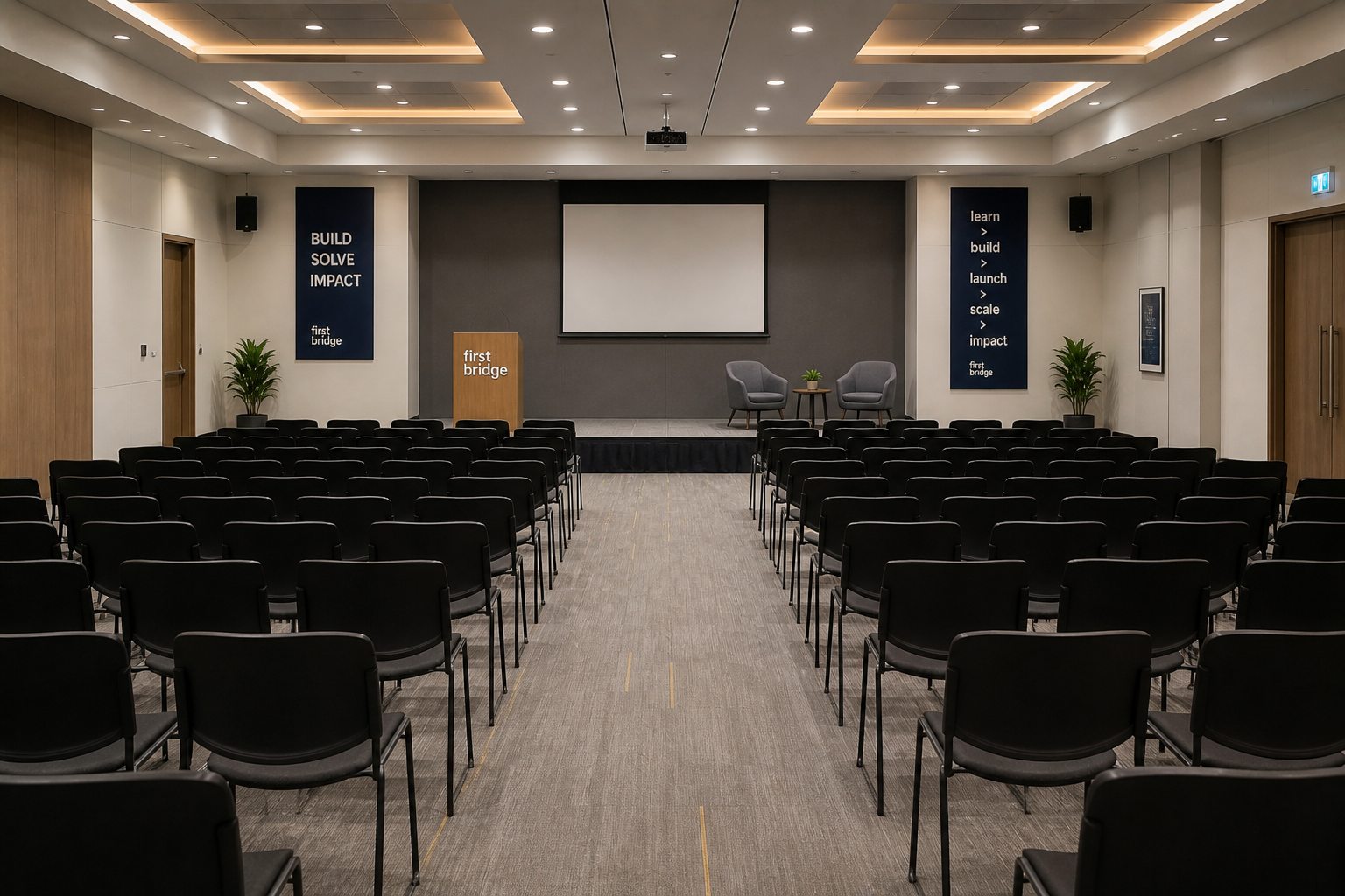Auditorium at the FBBS campus
