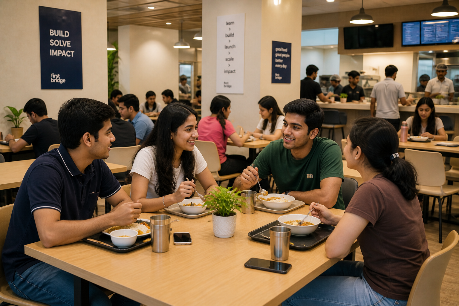 Cafeteria at the FBBS campus