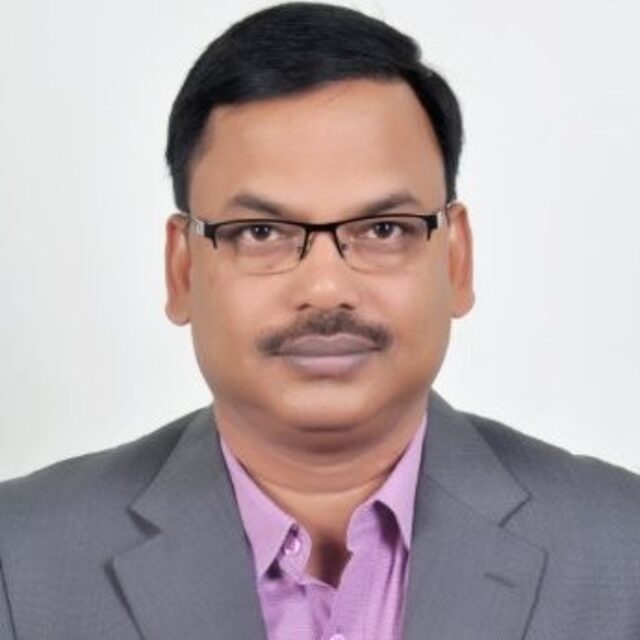 Portrait of Dr Tapan Panda, faculty at First Bridge Business School