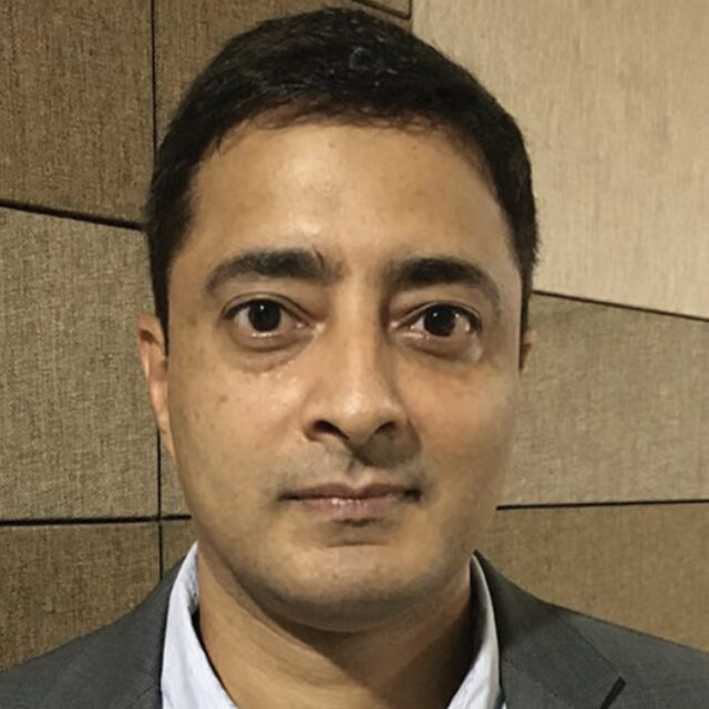 Portrait of Sachin Dingankar, faculty at First Bridge Business School