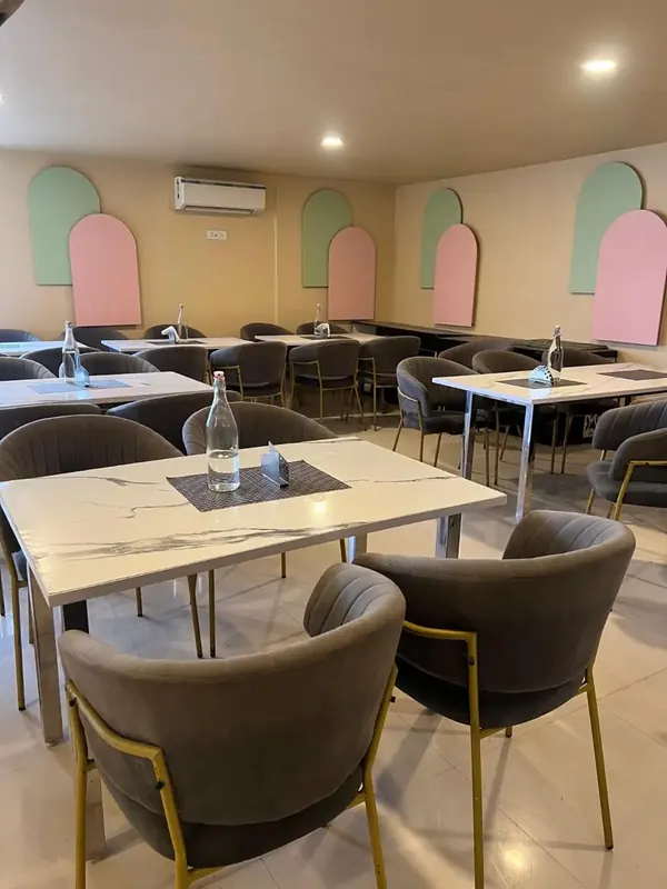 The dining area in a First Bridge co-living student home